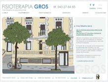 Tablet Screenshot of fisiogros.com